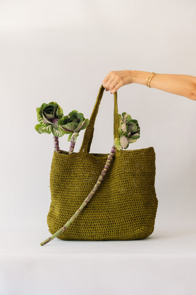 Tote Fique Verde Aceituna